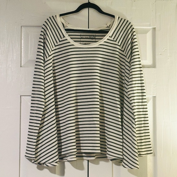 We the Free striped shirt - Picture 1 of 4